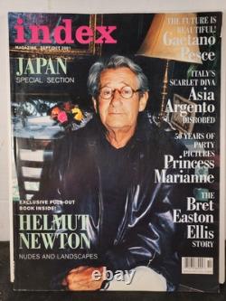 Immorale plus Index Magazine special Helmut Newton issue