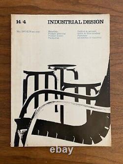 Industrial Design Magazine Lot 1967 Design Massimo Vignelli, 7 issues