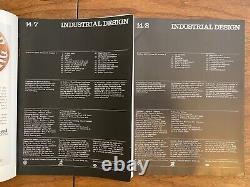 Industrial Design Magazine Lot 1967 Design Massimo Vignelli, 7 issues