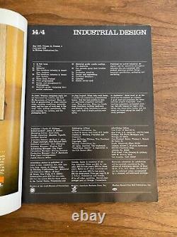 Industrial Design Magazine Lot 1967 Design Massimo Vignelli, 7 issues