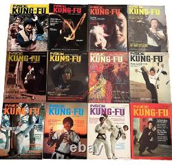 Inside Kung Fu magazine 1973-1974 First Edition Complete 12 Issues Rare! Clean