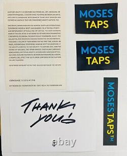 International Top Sprayer Moses and Taps 1st Edition + Show Card Stickers graff