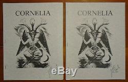 J. Edward Cornelius SIGNED Cornelia Magazine 20 Issues Aleister Crowley