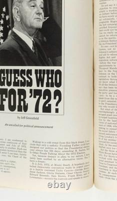 JACKIE O Ron Galella JOHN UPDIKE Jean-Paul Goude ESQUIRE March 1972 Superheroes