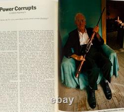 JACKIE O Ron Galella JOHN UPDIKE Jean-Paul Goude ESQUIRE March 1972 Superheroes