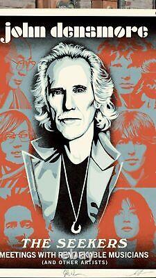 JOHN DENSMORE THE SEEKERS SIGNED & NUMBERED LITHOGRAPH-Confirmed