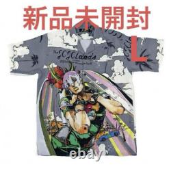 JOJO magazine aloha shirt Limited to first edition purchasers Paynes Gray size L