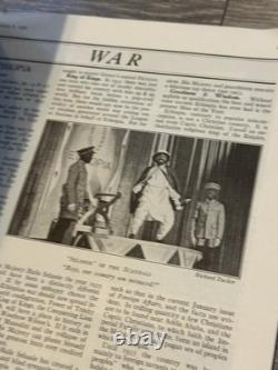 Jan 1936 TIME Magazine Vol. XXVII No. 1 Ethiopian Emperor Haile Selassie SCARCE