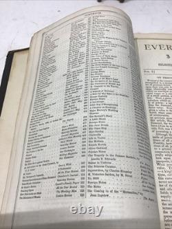 Jan- Dec 1866 Every Saturday-A Journal of Choice Reading Vol. 1,2 First Year