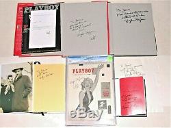 Jane Sellers Collection of Hugh Hefner & Playboy Memorabilia (1943-2017) CGC #1