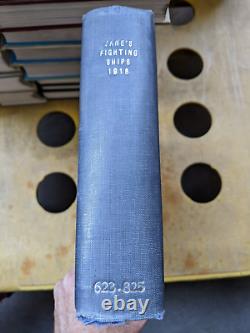Jane's Fighting Ships 1918 First Edition, not a reprint