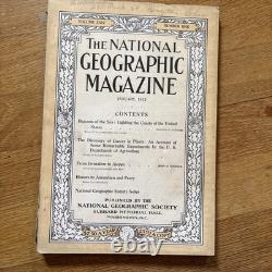 January 1913 Rare National Geographic Magazine Vol XXIV No 1 Vintage Collectible