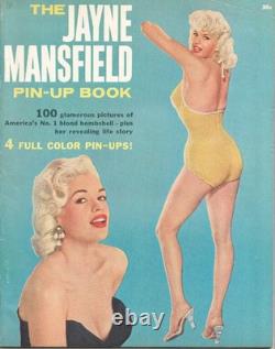 Jayne Mansfield Pin-up Book 1957 by standard magazine cheescake risque Hollywood