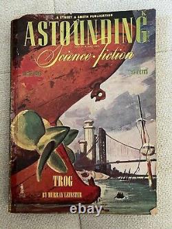 John W Campbell Astounding Science Fiction June 1944 Pulp Magazine First Edition