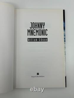 Johnny Mnemonic William Gibson First Edition with Omni Magazine 1st Appearance