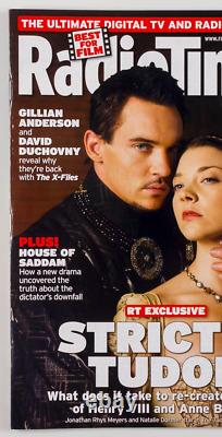 Jonathan Rhys Meyers Natalie Dormer Tudors Gillian Anderson RADIO TIMES MAGAZINE