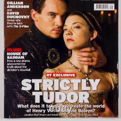 Jonathan Rhys Meyers Natalie Dormer Tudors Gillian Anderson RADIO TIMES MAGAZINE