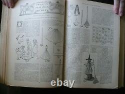 July Dec. 1902 The Delineator Magazine 1100 pp Color Plates Victorian Fashions