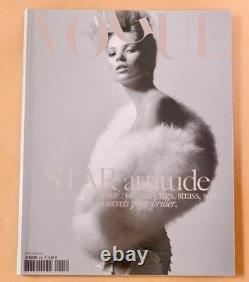 Kate Moss GISELE Alexander McQueen PARIS VOGUE March 2004 Daria Werbowy TESTINO