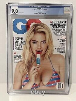 Kate Upton GQ Magazine July 4th 2012 #v82 #7 CGC 9.0 Famous Bikini Bombpop Cover