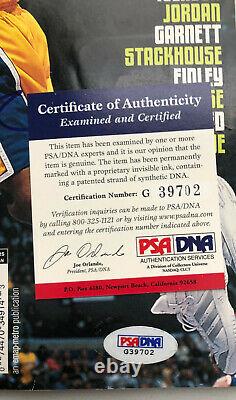 Kobe Bryant signed auto PSA DNA 2000 Slam Magazine Kicks HOF Mamba autograph