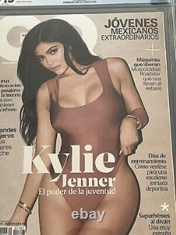 Kylie Jenner Sexy 2017 GQ Magazine Mexican Spanish Edition #116 August CGC 7.5
