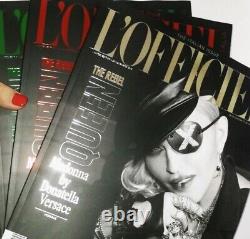 L'OFFICIEL ITALIA 3x Magazine 2019 MADONNA Limited Edition all covers bundle