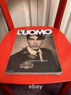 L'UOMO Vogue Magazine (Lot 17) RARE 1998-1999
