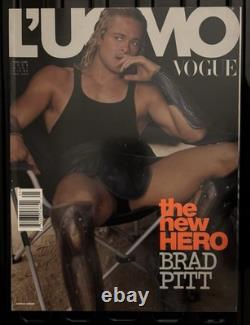 L'Uomo Vogue. Brad Pitt. Steven Klein. May/June 2004. Pristine Condition