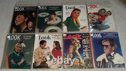 LOOK MAGAZINE Lot of (28) WWII Era 1930s & 1940s Ads & Print Art Hollywood