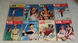 LOOK MAGAZINE Lot of (28) WWII Era 1930s & 1940s Ads & Print Art Hollywood