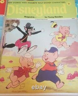 LOT 77 Vintage 1971 Disneyland Magazines For Young Readers 1-23,28,29,35,36,40