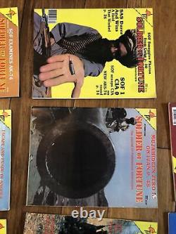 LOT OF 20 Complete November 1979 through June 1981 SOLDIER OF FORTUNE Magazines