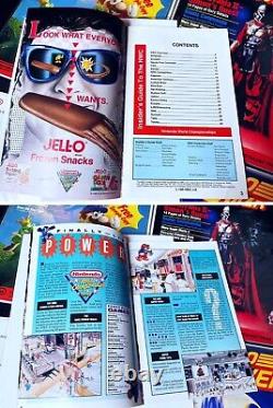 LOT of 10 Nintendo Power Magazines # 1 6 # 14 SEALED Fun Club Extras RARE