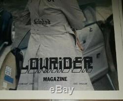 LOWRIDER MAGAZINE #1 Original First Edition 1977 Reprint 1ST ISSUE MINT RARE OOP