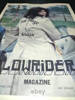 LOWRIDER MAGAZINE #1 Original First Edition 1977 Reprint 1ST ISSUE RARE OOP