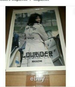 LOWRIDER MAGAZINE Original First Edition 1977 Reprint 1ST ISSUE RARE WithBag MINT