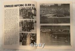 LOWRIDER MAGAZINE Original First Edition 1977 Reprint and Dec 2002 issue with bag