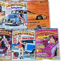 LOWRIDER Magazine 1994 Vintage Lot of 7 Culture Cars Music Fashion Models RARE