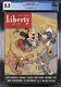 Liberty Magazine 1942 Cgc 5.5 Pop 1 Highest Graded Rare Walt Disney Newsstand