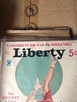 Liberty Magazine Machine to End War Nikola Tesla. February 9. 1935