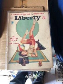 Liberty Magazine Machine to End War Nikola Tesla. February 9. 1935