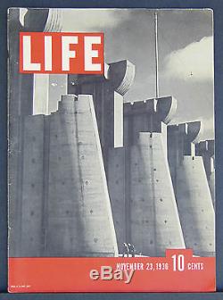 Life Magazine #1 (November 23, 1936) Rare First Edition, Fine and Beautiful