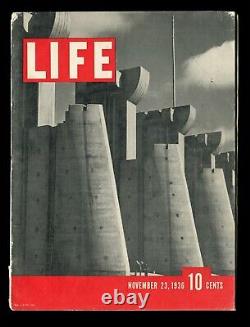 Life Magazine #1 (November 23, 1936) Rare First Edition, Very nice GD/VG