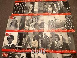 Life Magazine 1943 Complete Full Year Run Lot May 31 Queen Elizabeth Wwii Ussr