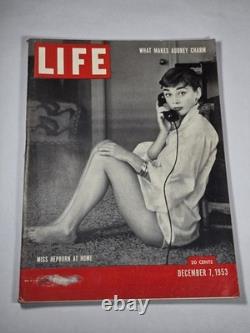 Life Magazine December 7 1953 Audrey HepburnWhat Makes Audrey Charm1950s