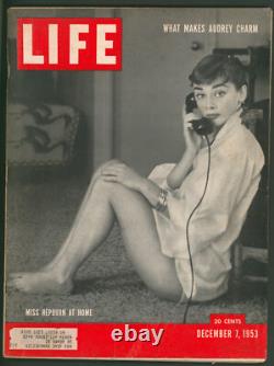 Life Magazine December 7 1953 Audrey HepburnWhat Makes Audrey Charm1950s