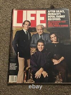 Life Magazine MARCH 1983 MONACO ROYAL FAMILY RARE