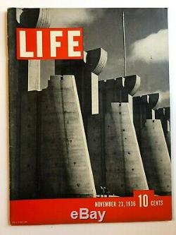 Life Magazine November 23 1936 First Edition Very Fine Full Size Original