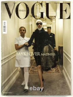 Linda Evangelista MAKEOVER MADNESS Steven Meisel LINDBERGH Vogue Italia 2005 Jul